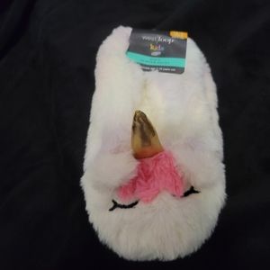 NEW West Loop Kid's Unicorn Slipper Socks 12-2
